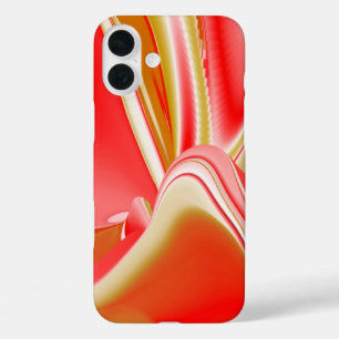 Coques iPhone 16 Plus Love and Gold Abstrait 3D Rainbowart