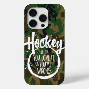 Coque iPhone 15 Pro Love Hockey