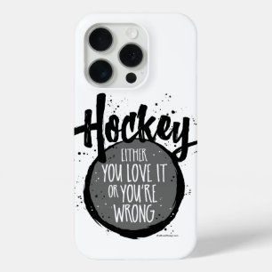 Coque iPhone 15 Pro Love Hockey