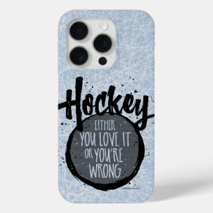 Coque iPhone 15 Pro Love Hockey