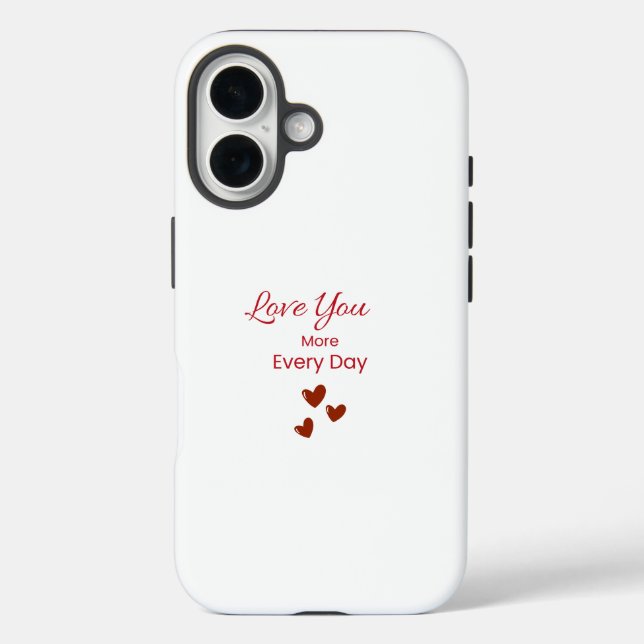 Coques Case-Mate iPhone Love You More Every Day Phone Case (Verso)