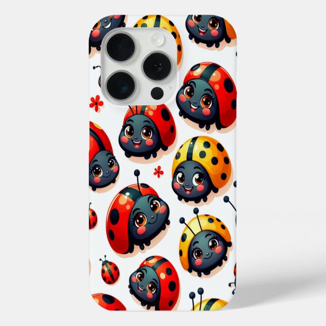 Coques Case-Mate iPhone Lovely Ladybugs (Verso)