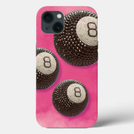 Case-Mate iPhone Case Lucky Disco 8 PINK, Lucky 8 disco Ball, Snooker