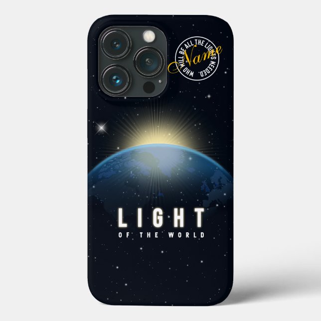 Coques Case-Mate iPhone Lumière du monde (Verso)