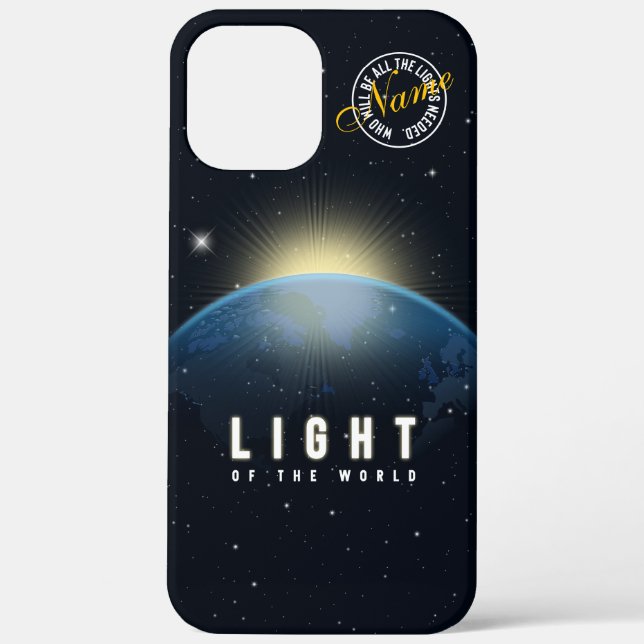 Coques Case-Mate iPhone Lumière du monde (Verso)