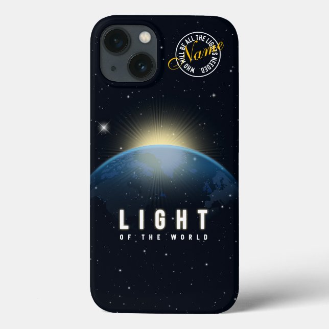 Coques Case-Mate iPhone Lumière du monde (Verso)