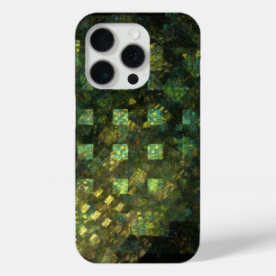 Coque iPhone 15 Pro Lumières dans la ville Art Abstrait