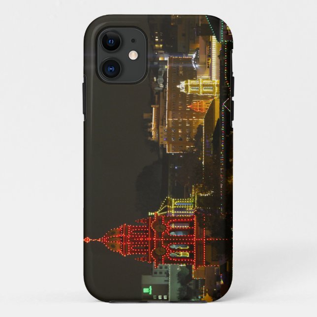 Coques Case-Mate iPhone Lumières de Kansas City Plaza (Dos)