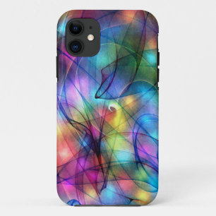 Case-Mate iPhone Case lumières rougeoyantes d'arc-en-ciel