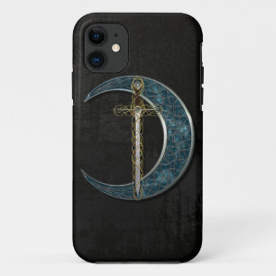 Coques Pour iPhone Lune et épée celtiques