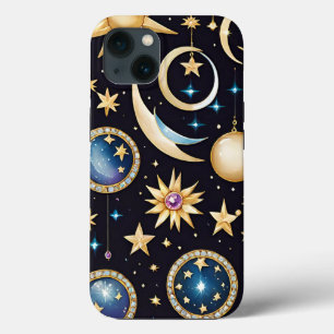 Case-Mate iPhone Case Lune Et Étoiles Céleste