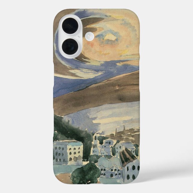Coques Case-Mate iPhone Lune sur Barcelone de Walter Gramatte (Verso)