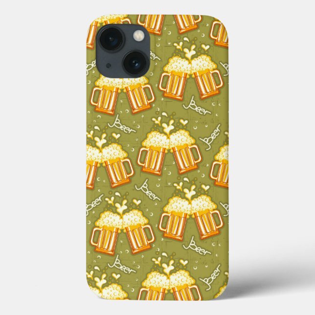 Coques Case-Mate iPhone Lunettes De Bière Motif (Verso)