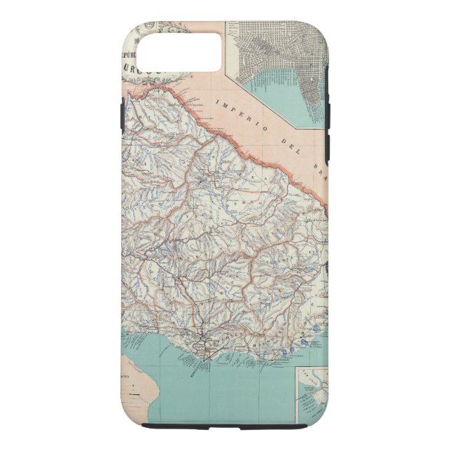 Coques Case-Mate iPhone L'Uruguay (Dos)