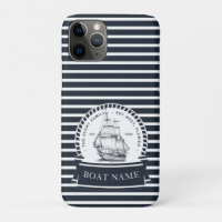 Luxe Blue Boat Nom de famille