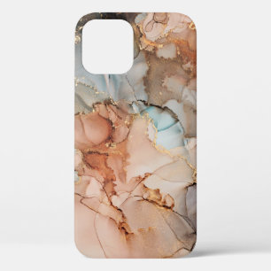 Case-Mate iPhone Case Luxe naturel peinture abstraite d'art fluide en al