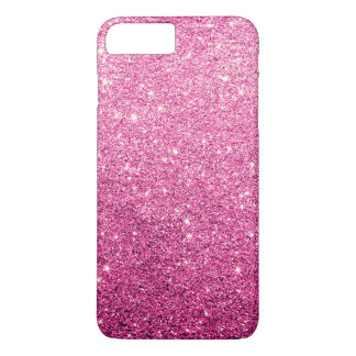 Coque iPhone 7 Plus Luxe rose élégant de parties scintillantes