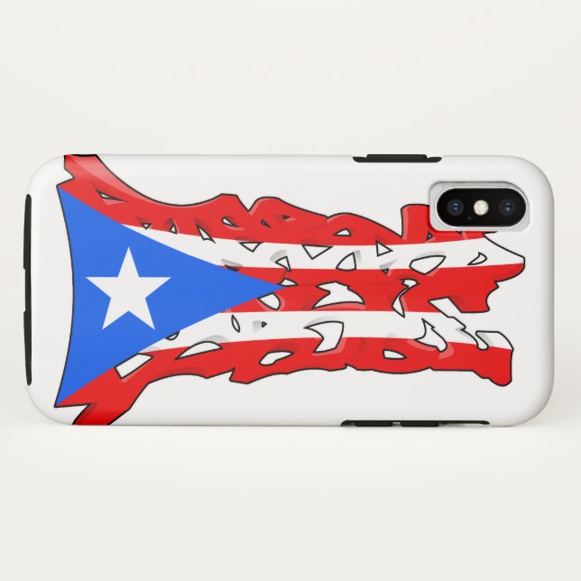 Coques Case-Mate iPhone Lyphe Éternel Porto Rico (Dos (Horizontal))