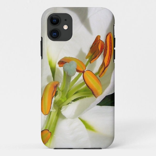 Coques Case-Mate iPhone Lys blancs (Dos)