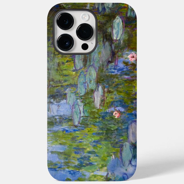 Coques Case-Mate iPhone Lys d'eau Claude Monet (Verso)
