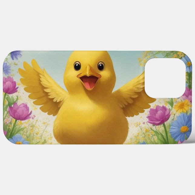 Coques Case-Mate iPhone M. Chicken Téléphone de Pâques (Verso (horizontal))