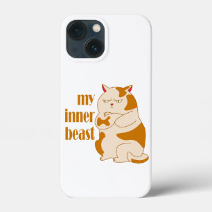 Case-Mate iPhone Case Ma bête intérieure fainéante citation de motivatio