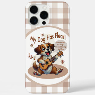 Coques iPhone 16 Pro Max Ma Chanson D'accord Ukulélé Mon Chien A Des Puces
