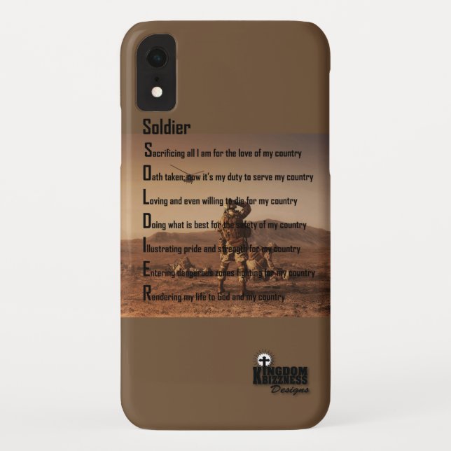 Coques Case-Mate iPhone Ma collection militaire (Dos)
