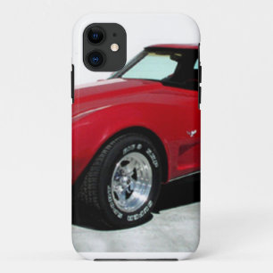 Coque iPhone 11 Ma Corvette rouge de 1979