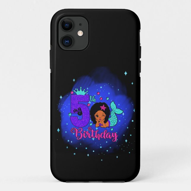 Coques Case-Mate iPhone Ma sirène du 5e anniversaire (Dos)