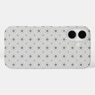 Coques iPhone 16 Maacah001 B&W Doodle abstrait