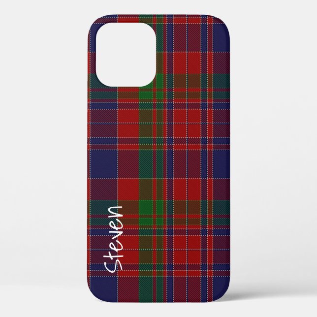 Coques Case-Mate iPhone MacDonald Clan Scottish Plai (Verso)
