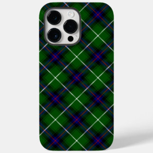 Coque Pour Pour iPhone 14 Pro Max MacDonald tartan bleu vert plaid
