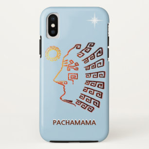 Case-Mate iPhone Case Machu_Picchu élégant, soleil et étoile sur Sky Blu