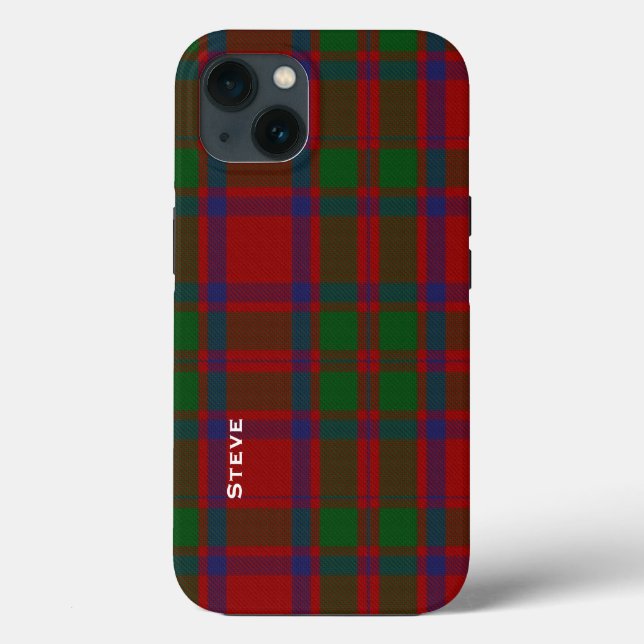 Coques Case-Mate iPhone MacIntosh Clan Tartan Plaid (Verso)