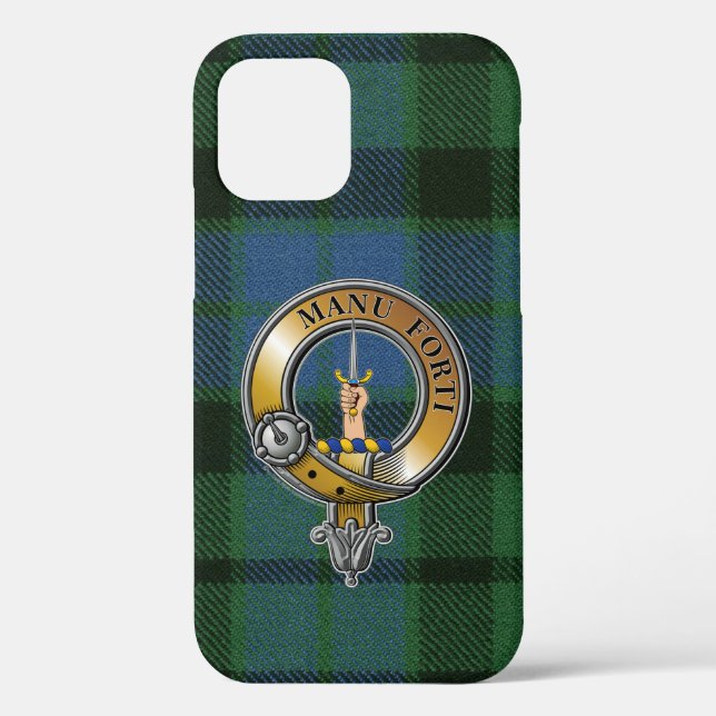 Coques Case-Mate iPhone MacKay Tartan & Badge (Verso)