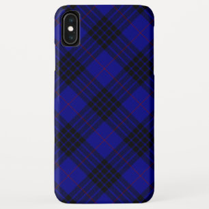 Case-Mate iPhone Case MacKay tartan bleu noir carreaux