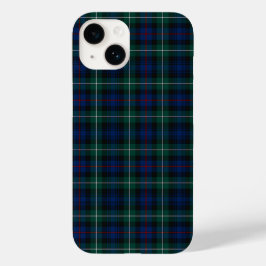 Coques Pour iPhone Mackenzie Clan Royal Blue et Forest Green Tartan