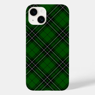 Coque Pour iPhone 14 MacLean Tartan vert et noir plaid