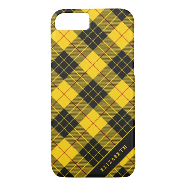 Coques Case-Mate iPhone MacLeod Clan Tartan Scottish Plaid (Dos)