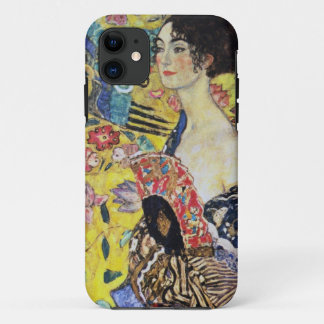 Coque Case-Mate Pour iPhone Madame de Gustav Klimt avec la fan