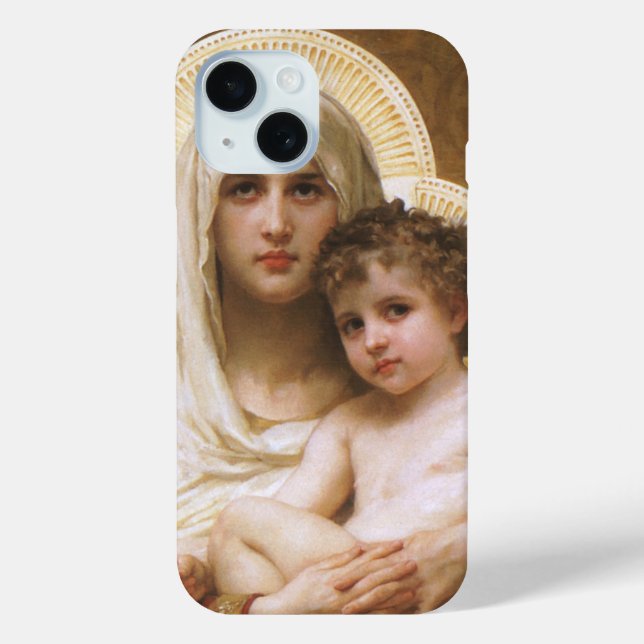 Coques Case-Mate iPhone Madone des Roses de Bouguereau (Verso)