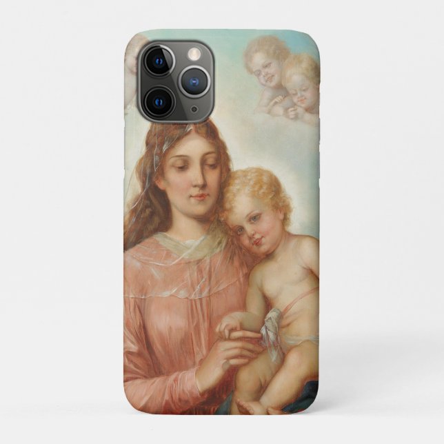Coques Case-Mate iPhone Madone et Enfant (Dos)