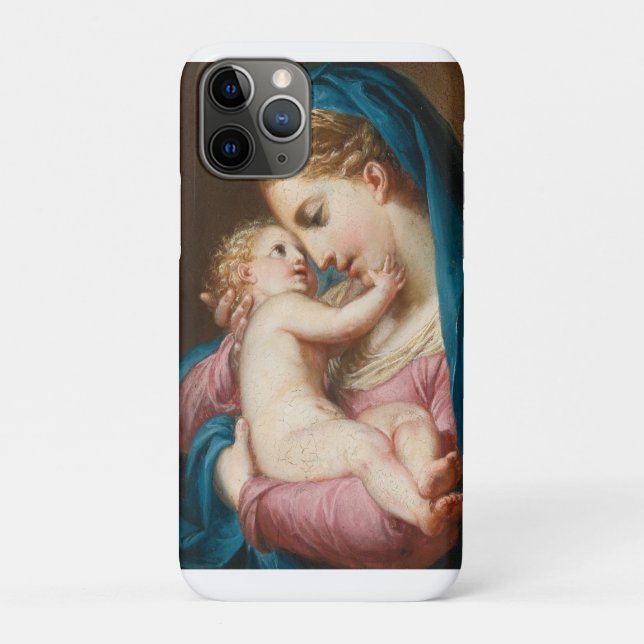 Coques Case-Mate iPhone Madonna et l'enfant (Dos)