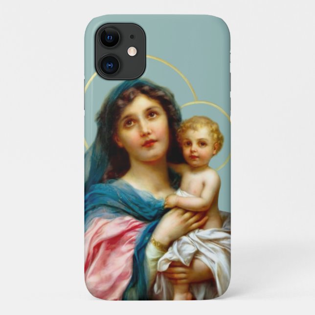 Coques Case-Mate iPhone Madonna et l'enfant (Dos)