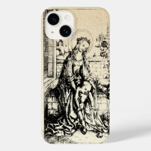 Coque Pour iPhone 14 Madonna et l'enfant Vierge Marie