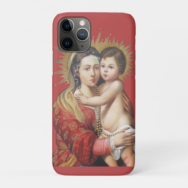 Coques Case-Mate iPhone Madonna et son enfant (Dos)