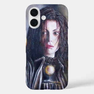 Coques iPhone 16 MAGDALEN ET POMEGRANATE Noir Blanc Rouge