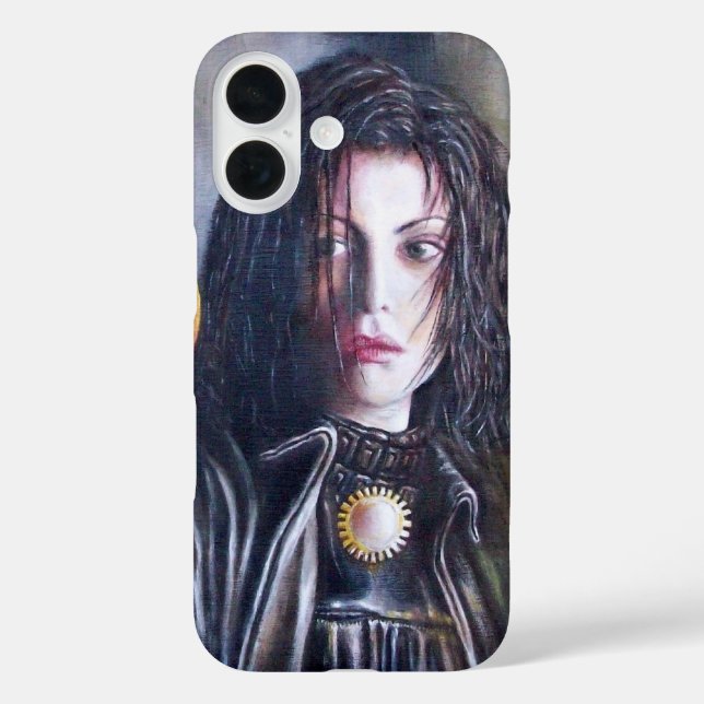 Coques Case-Mate iPhone MAGDALEN ET POMEGRANATE Noir Blanc Rouge (Verso)