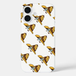 Coques iPhone 16 Mage de l'Oz vintage, Dorothy et Toto avec Lion